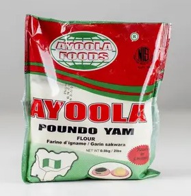 Ayoola Poundo Yam 1.8kg x 10